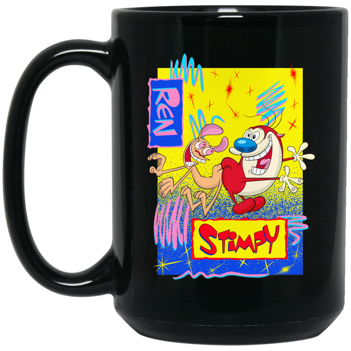 Nickelodeon Ren And Stimpy Show Mug Nickelodeon Ren And Stimpy Show Mug