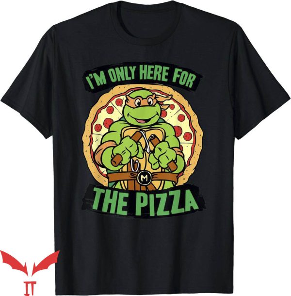 Ninja Tour T-Shirt Ninja Turtles Here For Pizza T-shirt