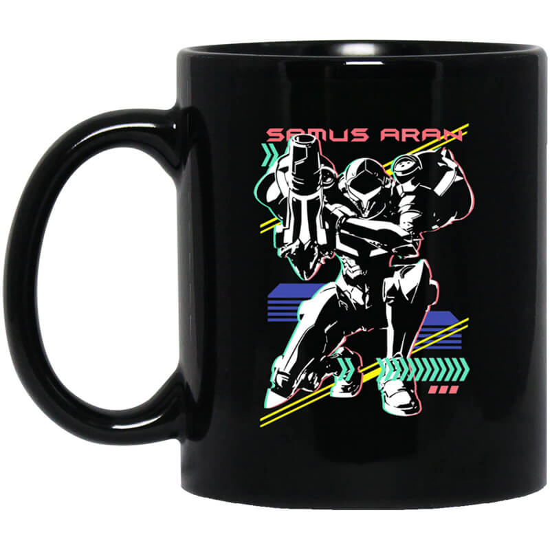 Nintendo Metroid Samus Aran Mug Nintendo Metroid Samus Aran Mug