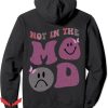 Not In The Mood Hoodie Funny Words On Hoody Trending