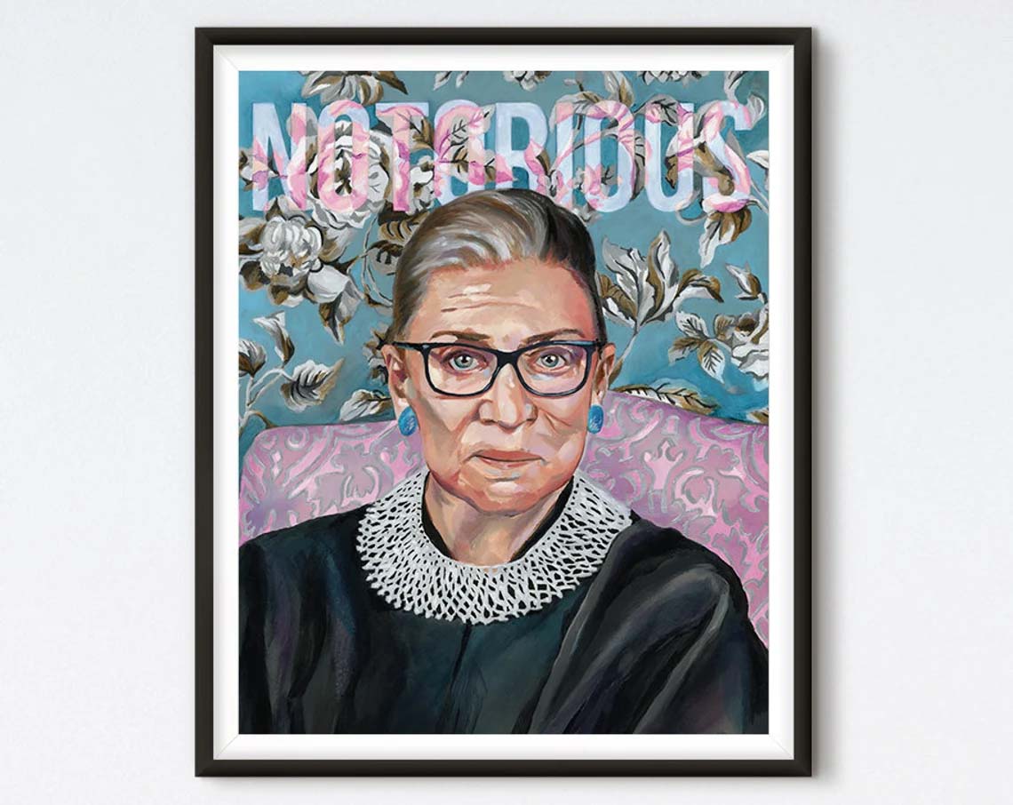 Notorious RBG Ruth Bader Ginsburg Poster Notorious RBG Ruth Bader Ginsburg Poster