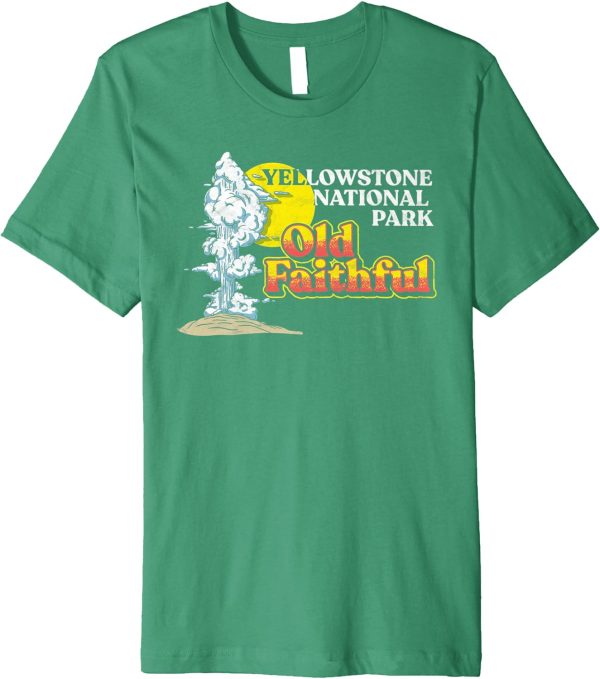 Old Faithful Yellowstone Vintage Shirt – Apparel, Mug, Home Decor – Perfect Gift For Everyone