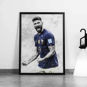 Olivier Giroud France World Cup 2022 Best Poster