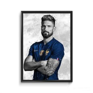 Olivier Giroud France World Cup 2022 Best Poster
