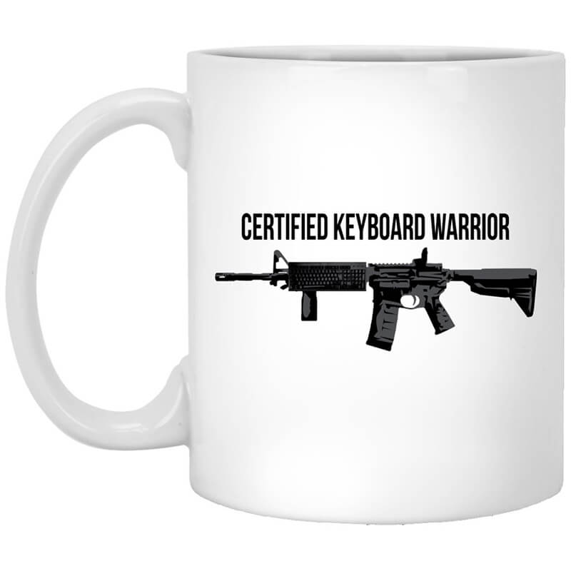 Operator Drewski Certified Keyboard Warrior Mug Operator Drewski Certified Keyboard Warrior Mug