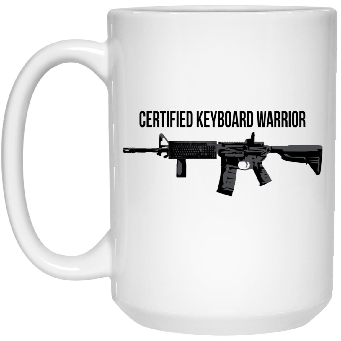 Operator Drewski Certified Keyboard Warrior Mug Operator Drewski Certified Keyboard Warrior Mug