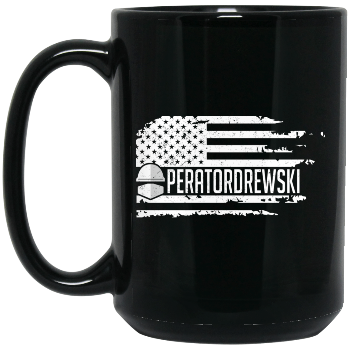 Operator Drewski Flag Logo Mug Operator Drewski Flag Logo Mug