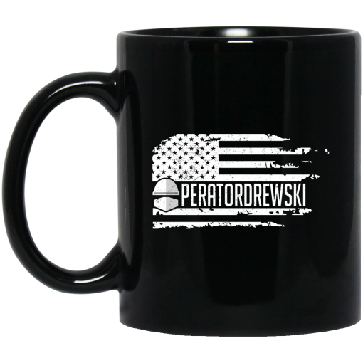 Operator Drewski Flag Logo Mug Operator Drewski Flag Logo Mug