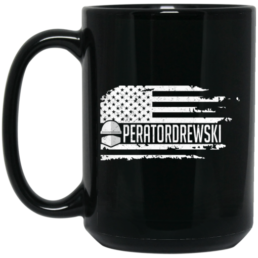 Operator Drewski Flag Logo Mug Operator Drewski Flag Logo Mug
