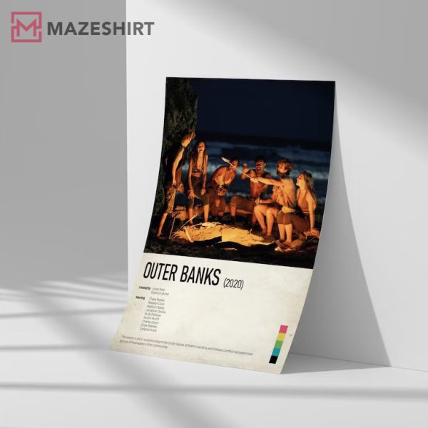 Outer Banks Movie Digital Print Poster