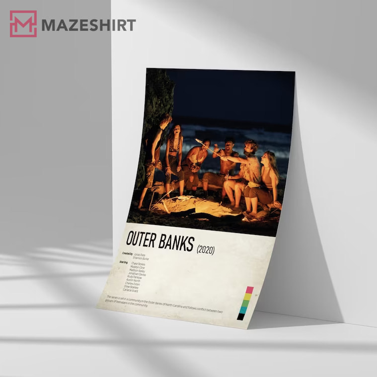 Outer Banks Movie Digital Print Poster Outer Banks Movie Digital Print Poster