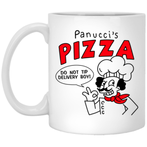 Panuccis Pizza Do Not Tip Delivery Boy Mug 3
