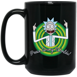 Peace Among Worlds Rick And Morty Mug 3