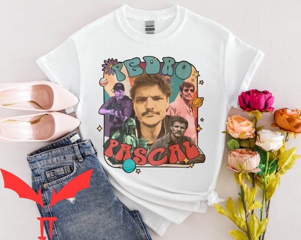 Pedro Pascal T-Shirt 90s Narco Game Of Thrones Actor