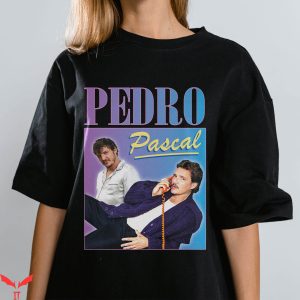 Pedro Pascal T-Shirt 90’s Vintage Homage Actor Western