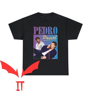 Pedro Pascal T-Shirt 90’s Vintage Homage Actor Western