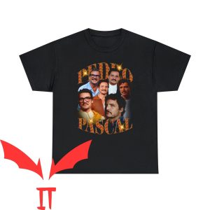 Pedro Pascal T-Shirt Actor Retro 90s Javier Pena Vintage