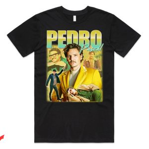Pedro Pascal T-Shirt Homage Top Movie Icon Retro 90’s Actor