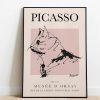 Picasso – Cat, Exhibition Vintage Line Art Poster