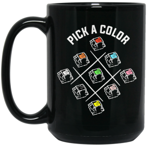 Pick A Color Mechanical Keyboard Mug