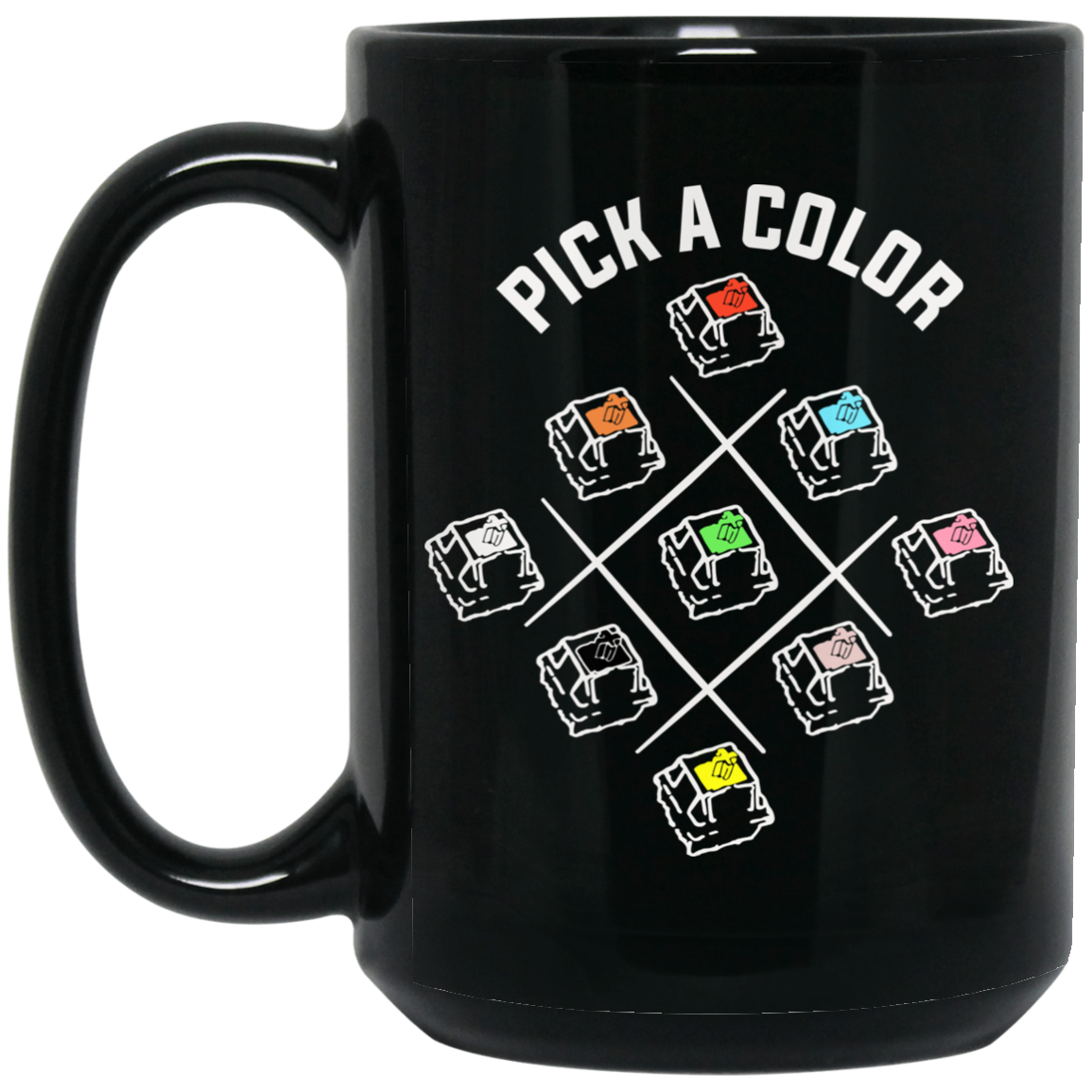 Pick A Color Mechanical Keyboard Mug Pick A Color Mechanical Keyboard Mug