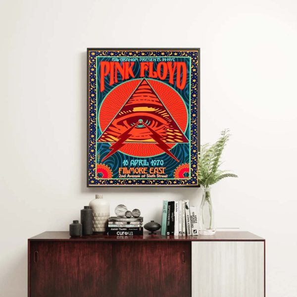 Pink Floyd Vintage Music Rock Poster