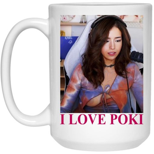 Pokimane Open, I Love Pokimane Mug Pokimane Open, I Love Pokimane Mug