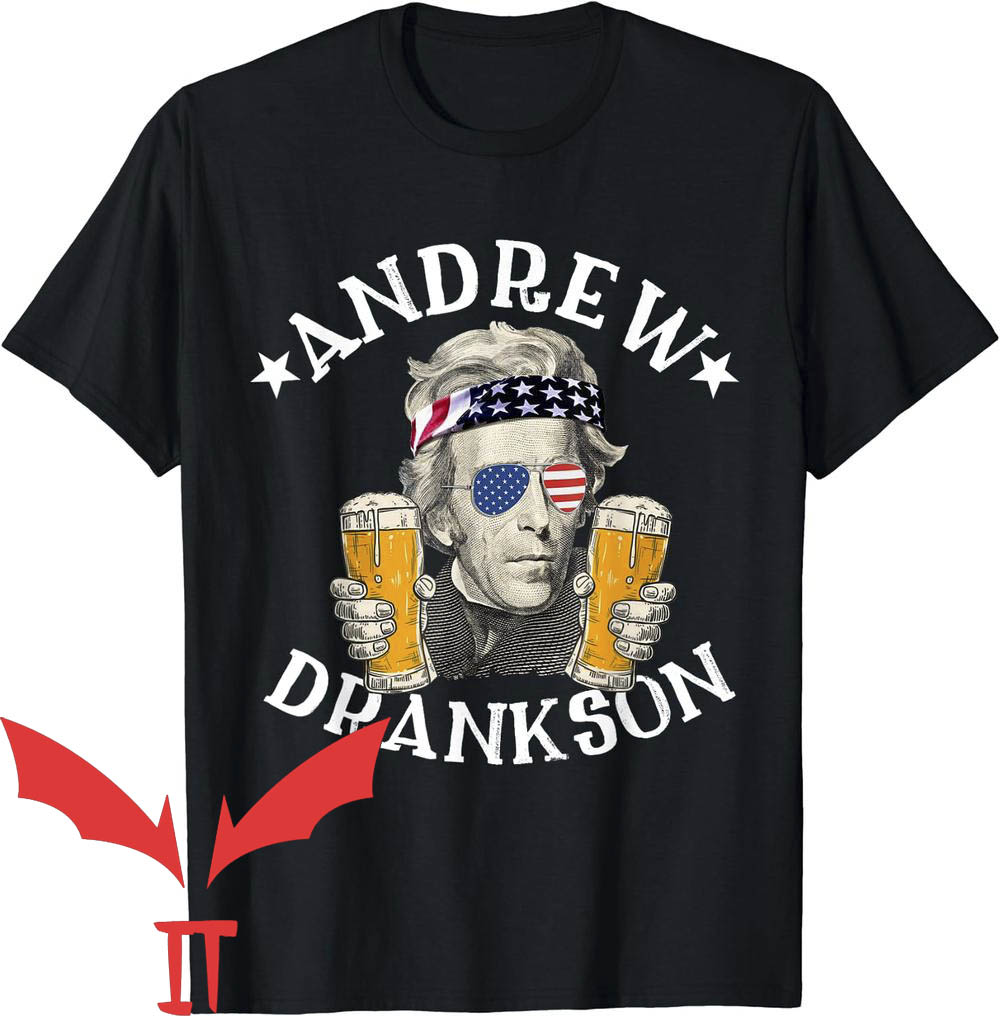 Presidents Drinking T-Shirt Andrew Drankson President