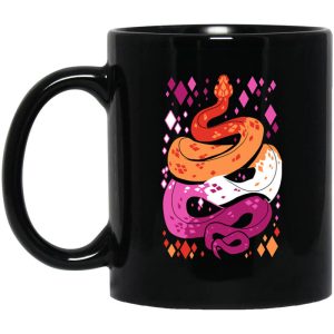 Pride Snakes Lesbian Mug