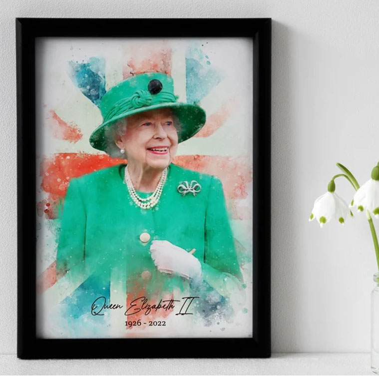 Queen Elizabeth II RIP Memorial Trending Best Poster Queen Elizabeth II RIP Memorial Trending Best Poster