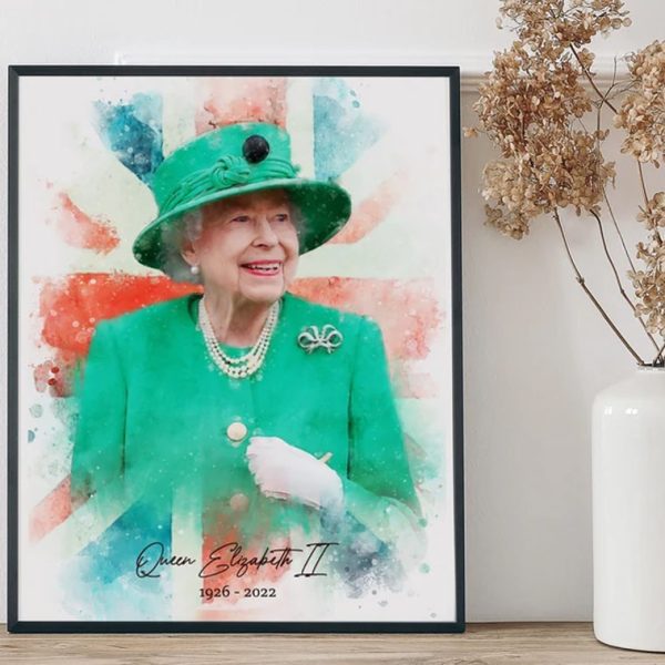 Queen Elizabeth II RIP Memorial Trending Best Poster