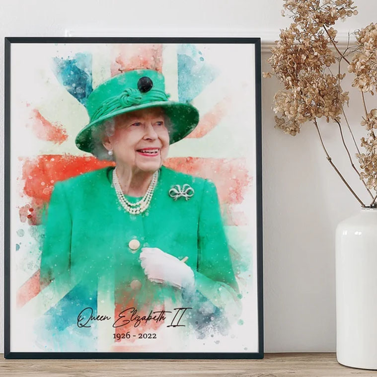 Queen Elizabeth II RIP Memorial Trending Best Poster Queen Elizabeth II RIP Memorial Trending Best Poster