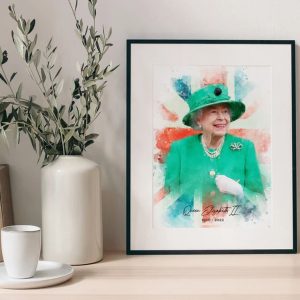 Queen Elizabeth II RIP Memorial Trending Best Poster 4