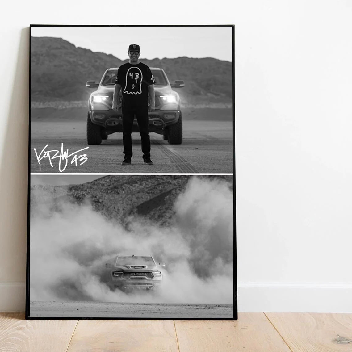 RIP Ken Block 43 Risk Every Thang 2022 Memory Poster RIP Ken Block 43 Risk Every Thang 2022 Memory Poster