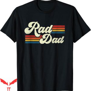 Rad Dad Bluey T-Shirt Retro Fathers Day