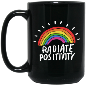 Radiate Positivity Rainbow Mug
