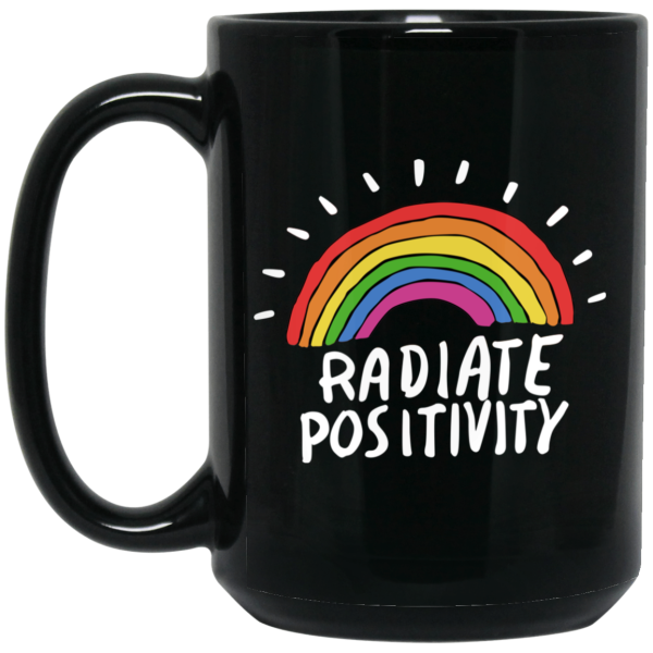 Radiate Positivity Rainbow Mug