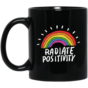 Radiate Positivity Rainbow Mug 3