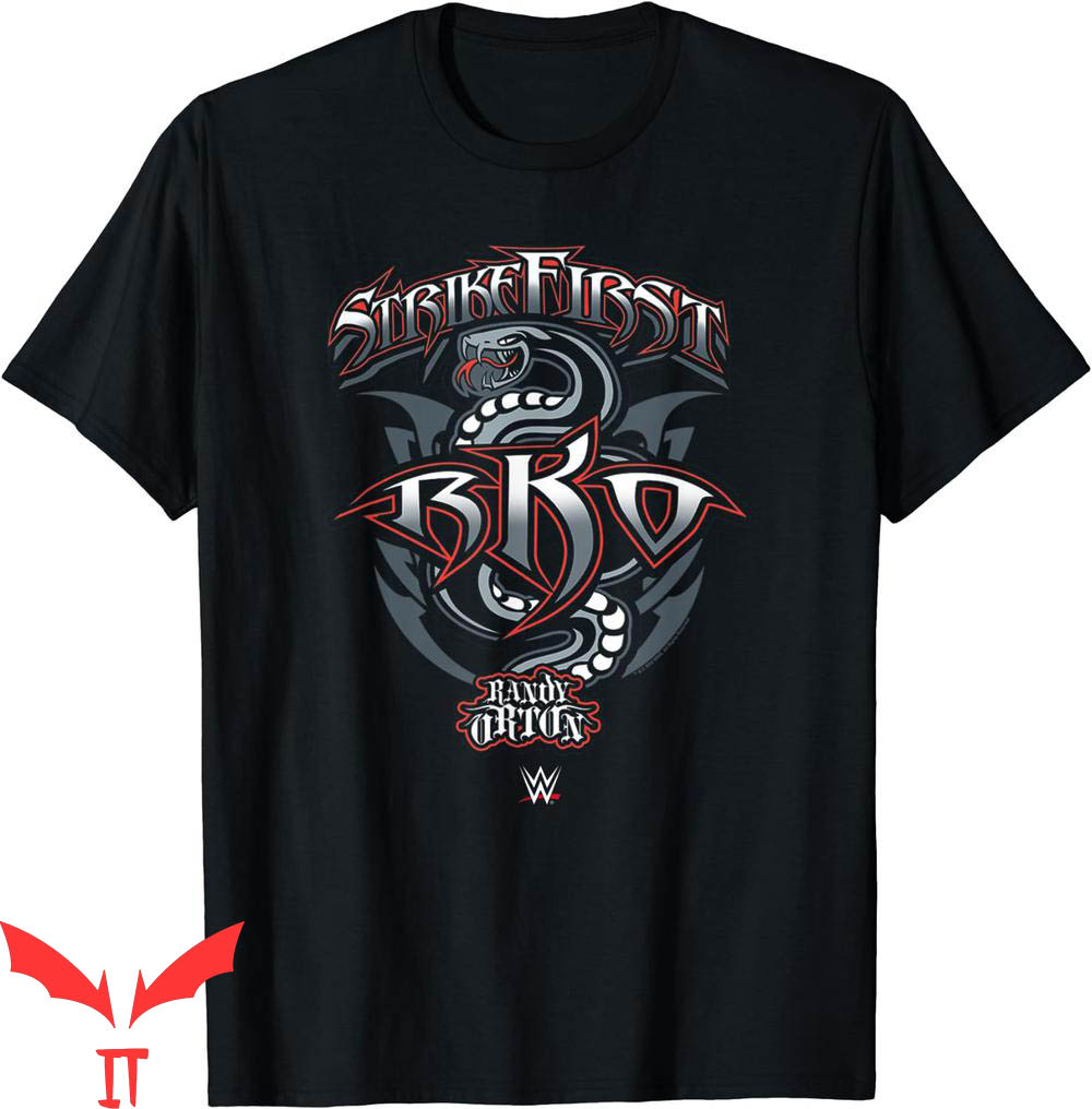 Randy Orton T-Shirt WWE Strike First RKO Professional Randy Orton T-Shirt WWE Strike First RKO Professional