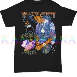 Rapper Travis Scott Cactus Jack Vintage T-shirt – Apparel, Mug, Home Decor – Perfect Gift For Everyone