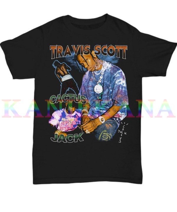 Rapper Travis Scott Cactus Jack Vintage T-shirt – Apparel, Mug, Home Decor – Perfect Gift For Everyone