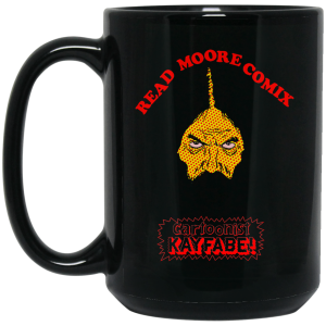 Read Moore Comix Cartoonist Kayfabe Mug