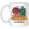 Ready Steady Cooked It’s Caps Again White Mug