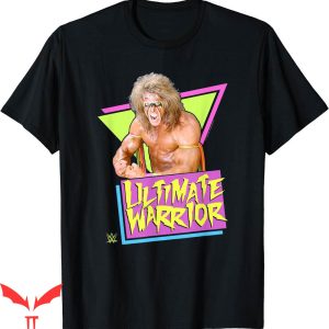 Retro Wwe T-Shirt Ultimate Warrior Retro Flex Poster