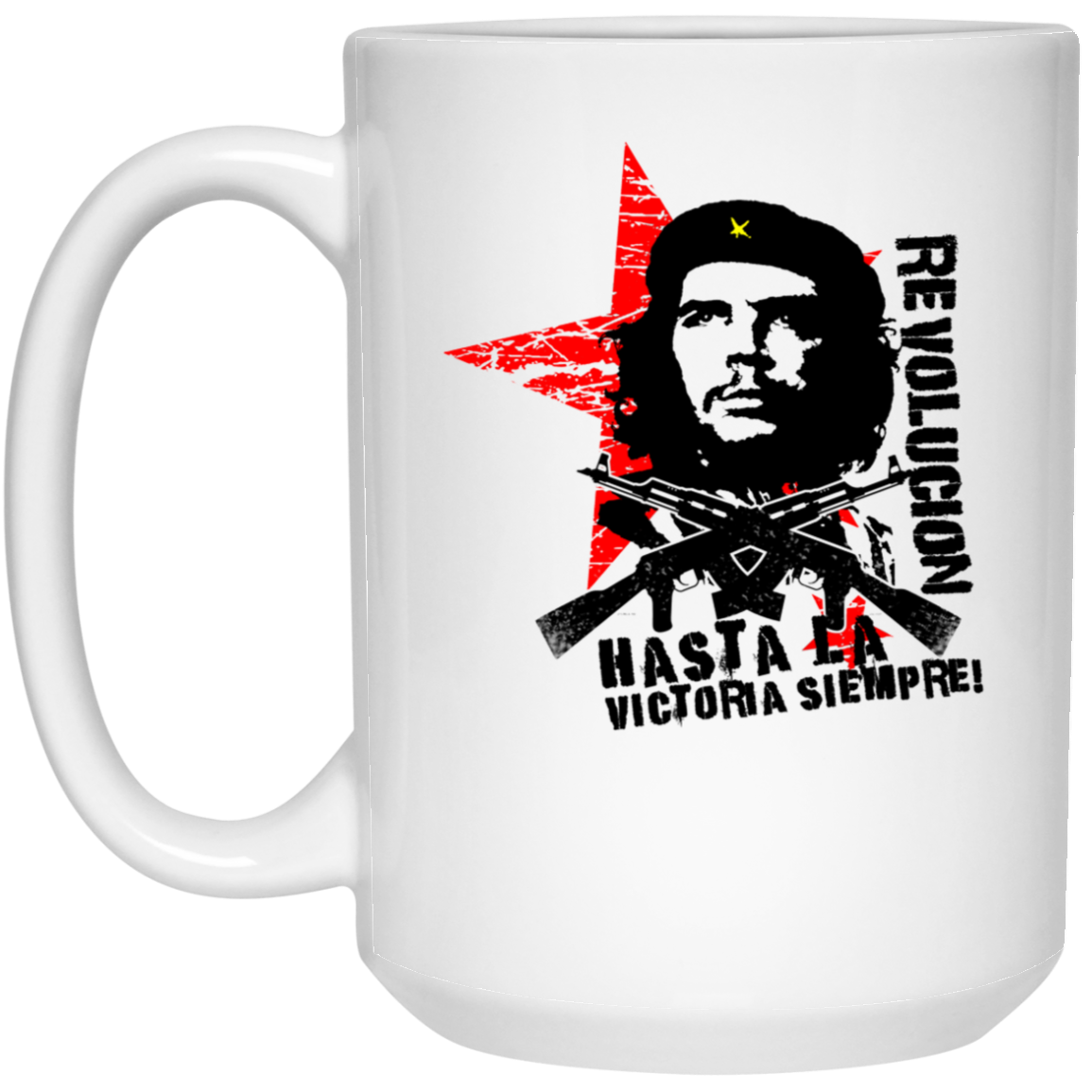 Revolucion Hasta La Victoria Siempre Che Guevara Mug Revolucion Hasta La Victoria Siempre Che Guevara Mug
