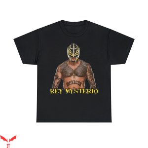Rey Mysterio T-Shirt Pro Wrestling Superstar Authentic