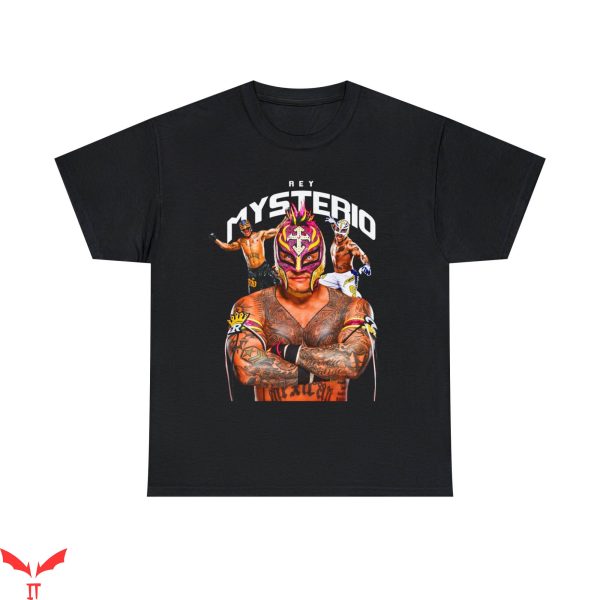 Rey Mysterio T-Shirt Vintage Pro Wrestling Champion WWE