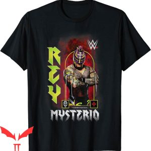 Rey Mysterio T-Shirt WWE Poster Judgement Day Champion