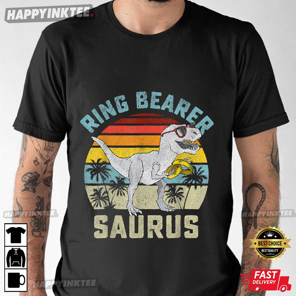 Ring Bearer Saurus Dinosaur Wedding T Rex Ring Security Boys Gift For Son T-Shirt - Apparel, Mug, Home Decor - Perfect Gift For Everyone Ring Bearer Saurus Dinosaur Wedding T Rex Ring Security Boys Gift For Son T-Shirt - Apparel, Mug, Home Decor - Perfect Gift For Everyone