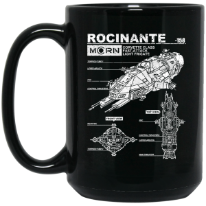 Rocinante Specs The Expanse Mug